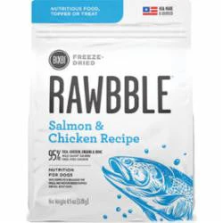 Rawbble Dog Freeze-dried Salmon & Chicken 4.5oz {L+x} - Image 2