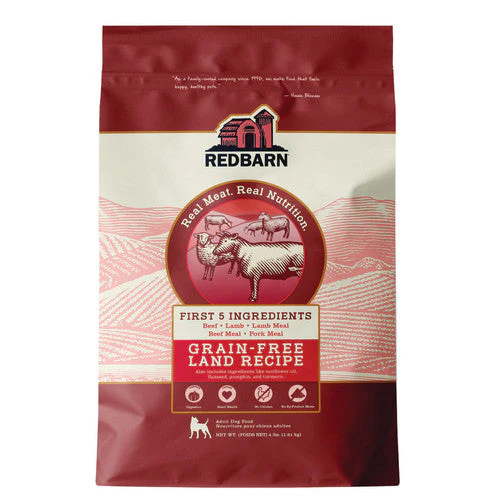Redbarn Pet Products Grain Free Land Recipe Dog Food 4 lb - Image 2