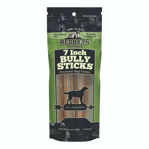 Redbarn Bully Stick Dog Treat 7in 3pk - Image 2