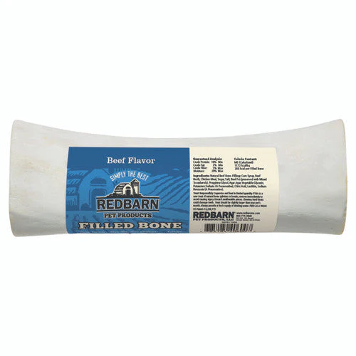 Redbarn Filled Bone Dog Treat Beef 5oz LG - Image 2