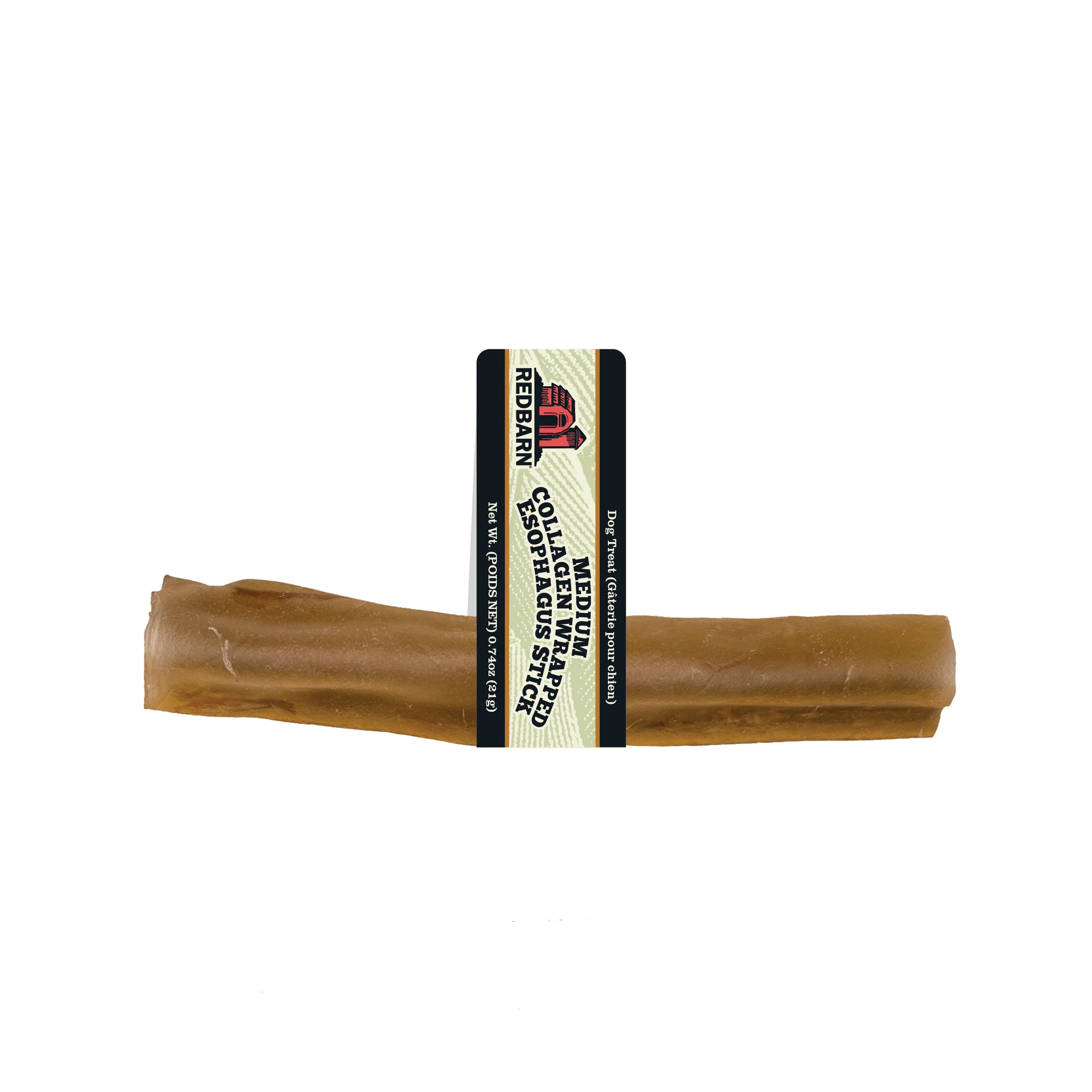 Redbarn Pet Products Redbarn Collagen Wrapped Esophagus Stick Dog Treat 20ea/Medium, 20 ct