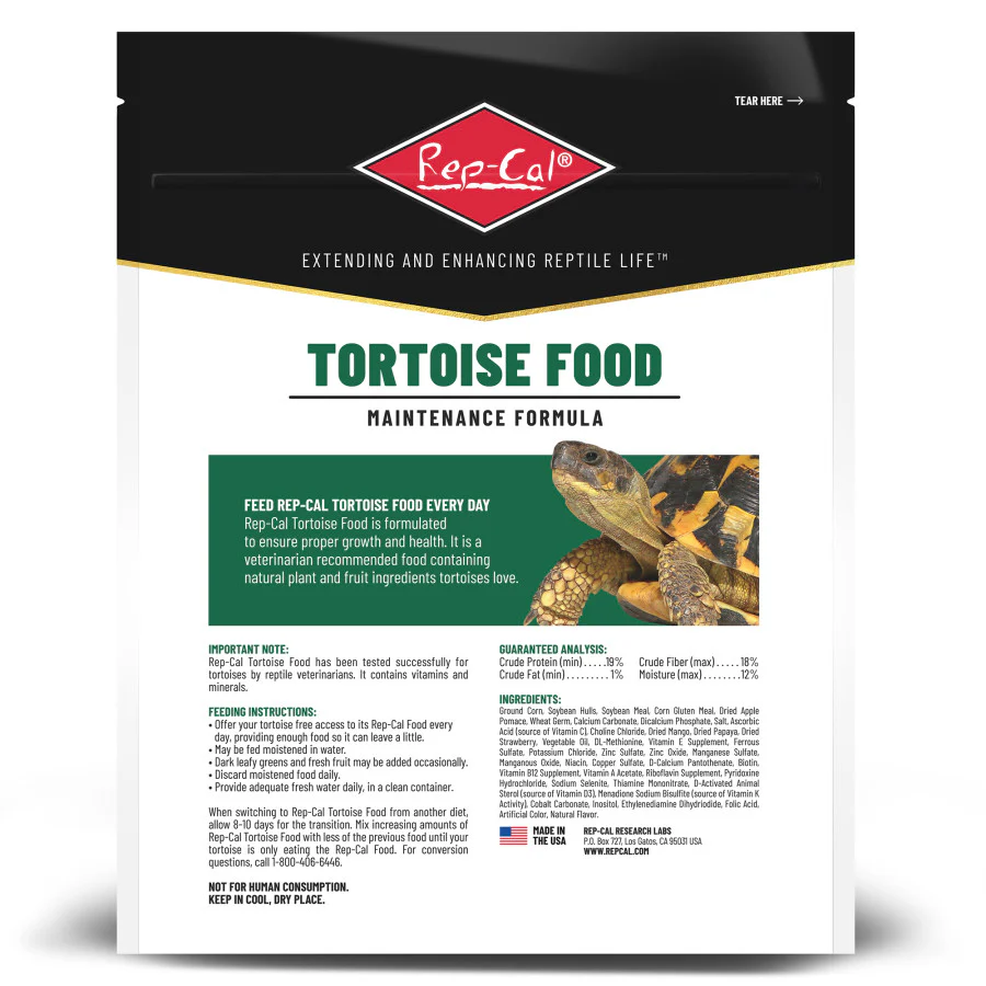 Rep-Cal Research Labs Maintenance Formula Tortoise Dry Food 2 lb - Image 2