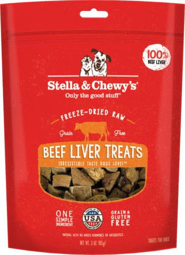 Stella & Chewy's Beef Liver Treats 3 oz {L+1x} 860297 - Image 2