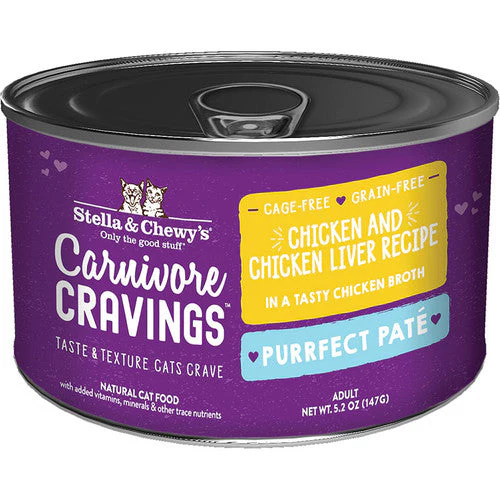 Stella & Chewy's Cat Carnivore Cravings Pate Chicken & Liver 5.2oz - Image 2