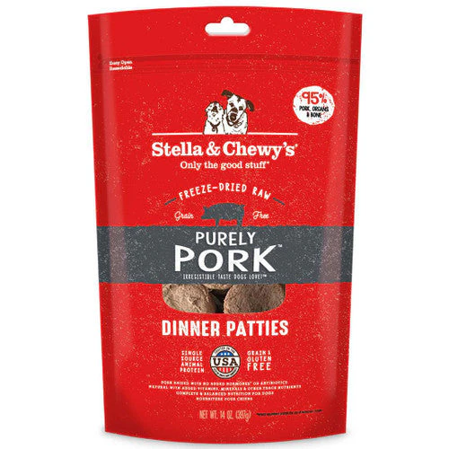 Stella& Chewy's Purely Pork- Dinner Patty 14oz {L+1x} 860339 - Image 2