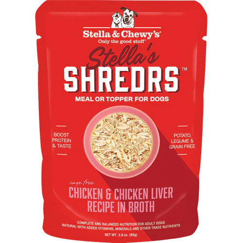 Stella & Chewy's Dog Shredrs Chicken & Liver 2.8oz - Image 2