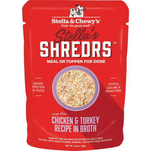 Stella & Chewy's Dog Shredrs Chicken & Turkey 2.8oz - Image 2