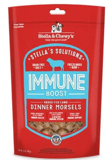 Stella & Chewy's Stella Solutions Freeze Dried Immune Boost Grass Fed Lamb 13oz {L+1x} 860337 - Image 2