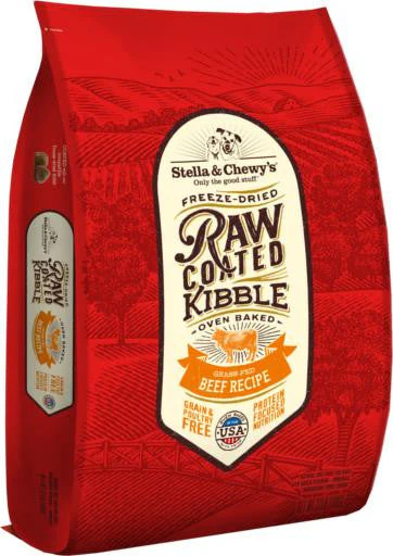 Stella & Chewy's Raw Coated Beef Recipe Kibble 22lb {L-1x} 860232 - Image 2