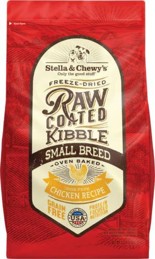 Stella & Chewy's Raw Coated Small Breed Chicken Recipe Kibble 3.5lb {L-1x} 860227