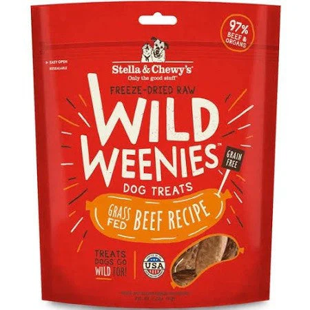 Stella & Chewie's Wild Weenies Beef Recipe 3.25oz {L+1x} 860288 - Image 2