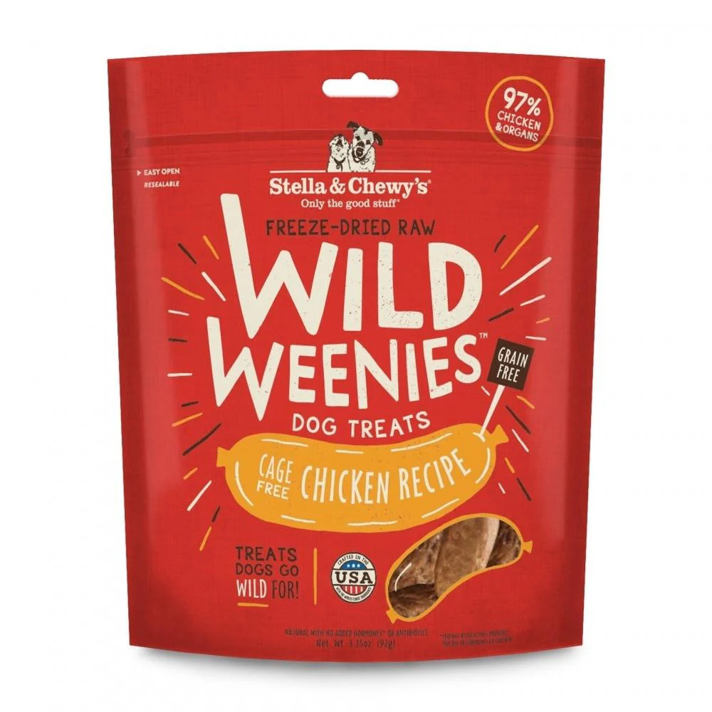 Stella & Chewie's Wild Weenies Chicken Recipe 3.25oz {L+1x} 860289