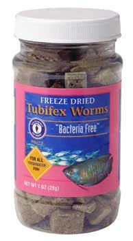 San Francisco Freeze Dried Tubifex Worms 28gm {L+1} 009031