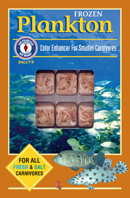 San Francisco Plankton Frozen Fish Food 3.5 oz SD-5 - Image 2