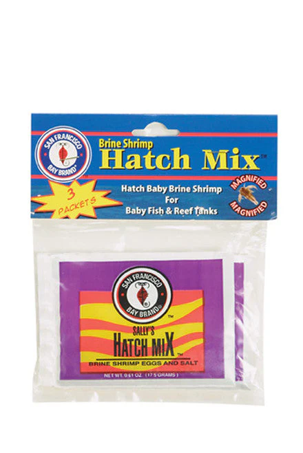 San Francisco Brine Shrimp Hatch Mix Fish Food 0.74 oz 3 Pack - Image 2