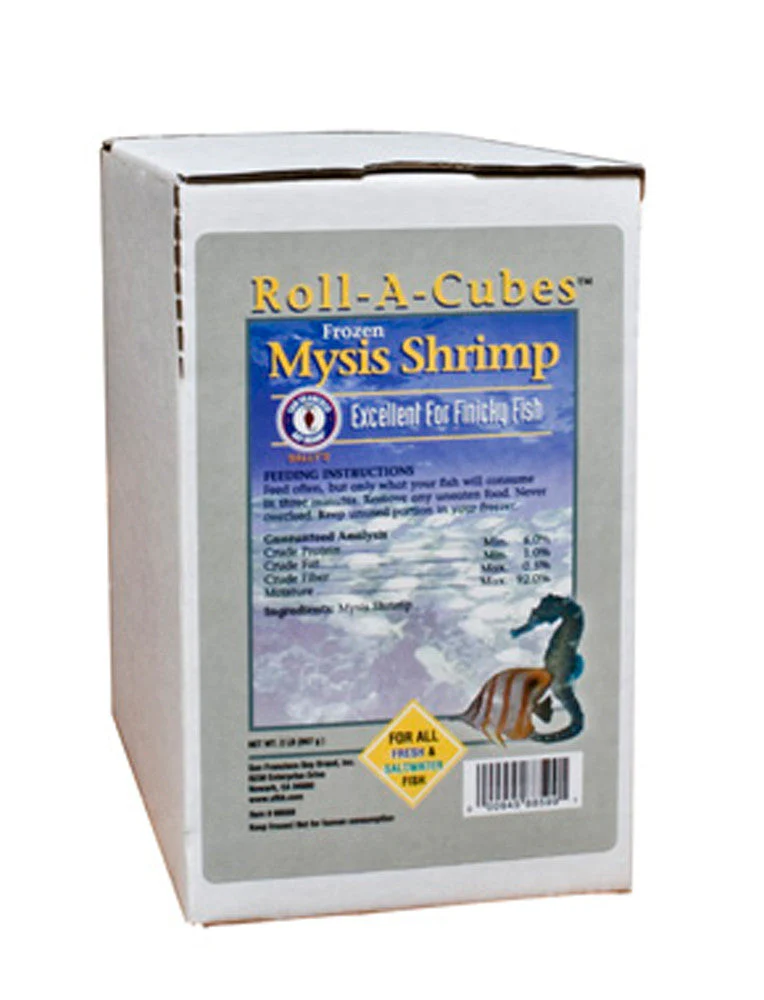 San Francisco Mysis Shrimp Frozen Fish Food 2 lb SD-5 - Image 2