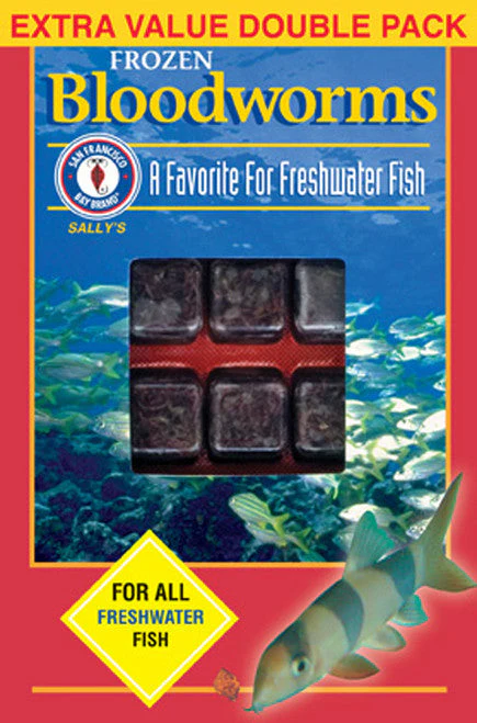 San Francisco Bloodworms Frozen Fish Food 7 oz SD-5 (D) - Image 2