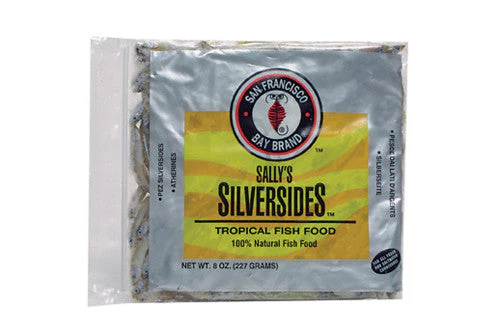 San Francisco Silversides Frozen Fish Food 8 oz SD-5 - Image 2