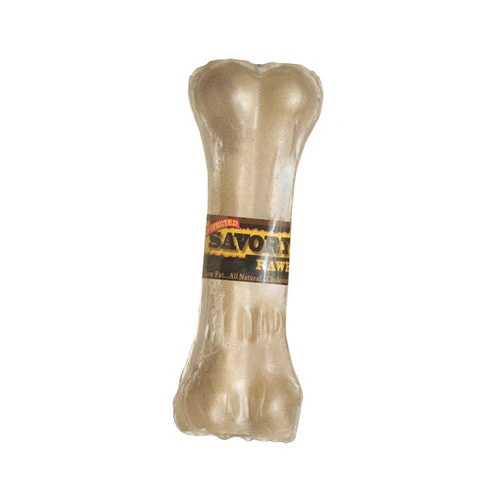 Savory Prime Pressed Rawhide Bones Bulk Natural 4.5 in - Image 2