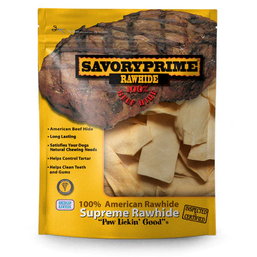 Savory Prime Supreme Rawhide Chips Chicken 1 lb - Image 2
