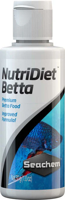 Seachem NutriDiet Betta with Probiotics Fish Food 1 oz - Image 2