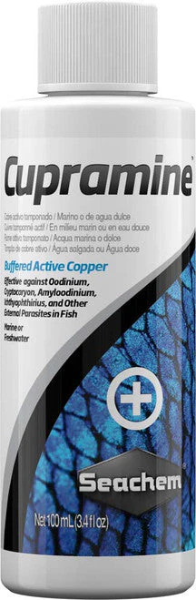 Seachem Cupramine Copper Treatment 3.4 fl. oz - Image 2