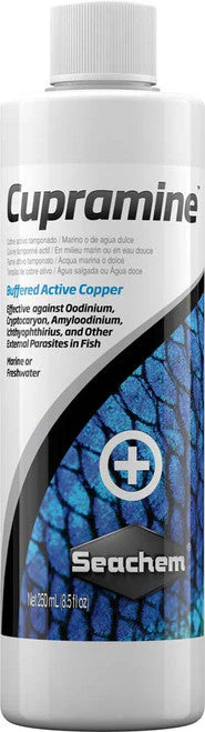 Seachem Cupramine Copper Treatment 8.5 fl. oz - Image 2