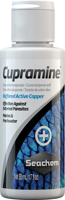 Seachem Cupramine Copper Treatment 1.7 fl. oz - Image 2