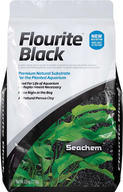 Seachem Flourite Planted Aquarium Gravel Black 7.7 lb - Image 2