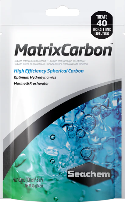 Seachem MatrixCarbon Activated Carbon Media 100 ml - Image 2