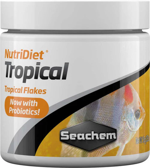 Seachem NutriDiet Tropical Flakes Fish Food 0.5 oz - Image 2