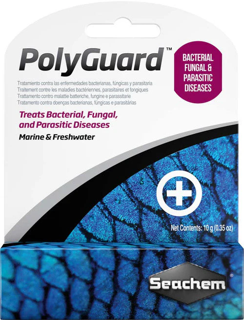Seachem PolyGuard Bacterial, Fungal and Parasitic Diseases Treatment 0.4 oz - Image 2