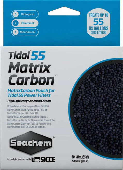 Seachem Tidal Matrix Activated Carbon Media 140 ml - Image 2