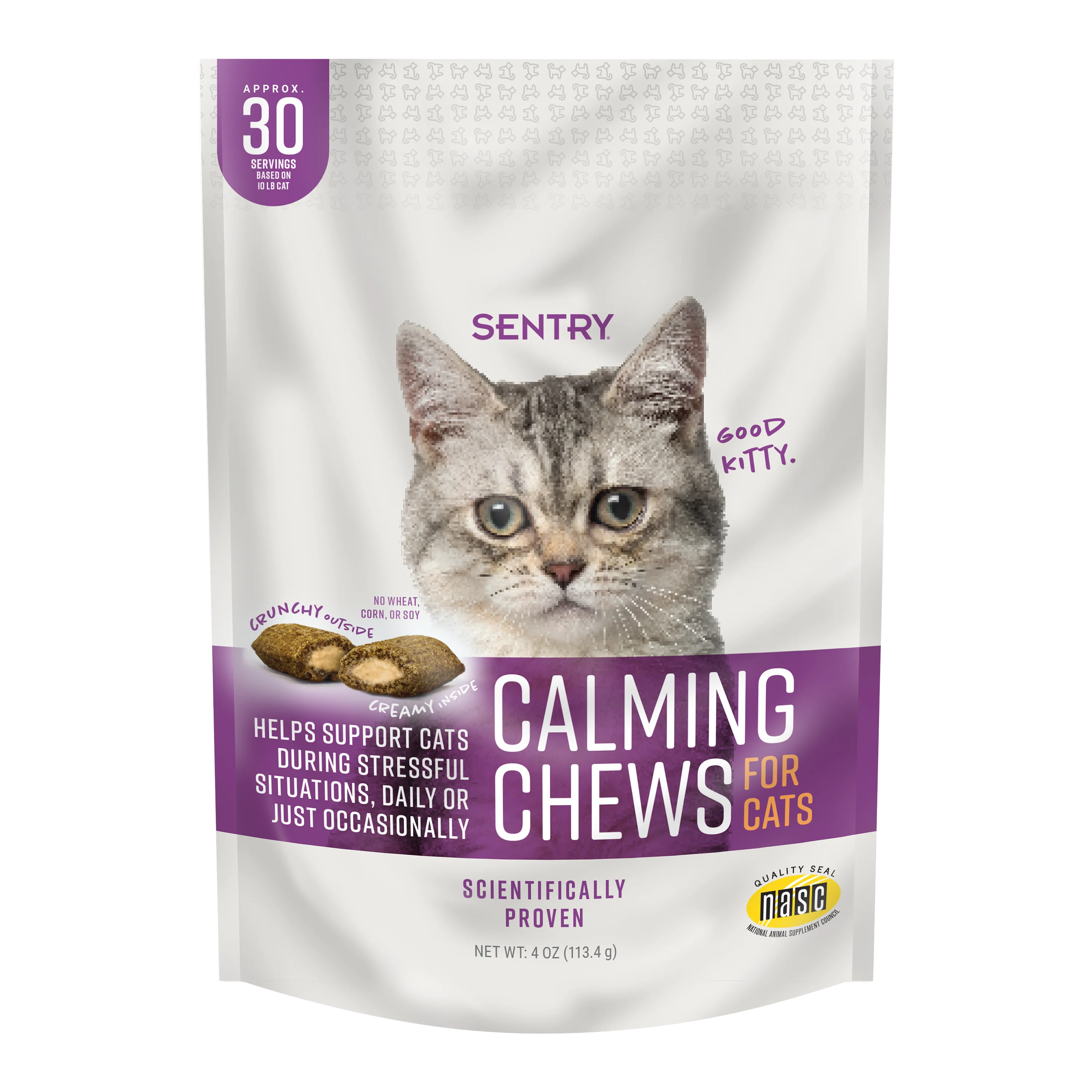 SENTRY Calming Chews for Cats 4 oz