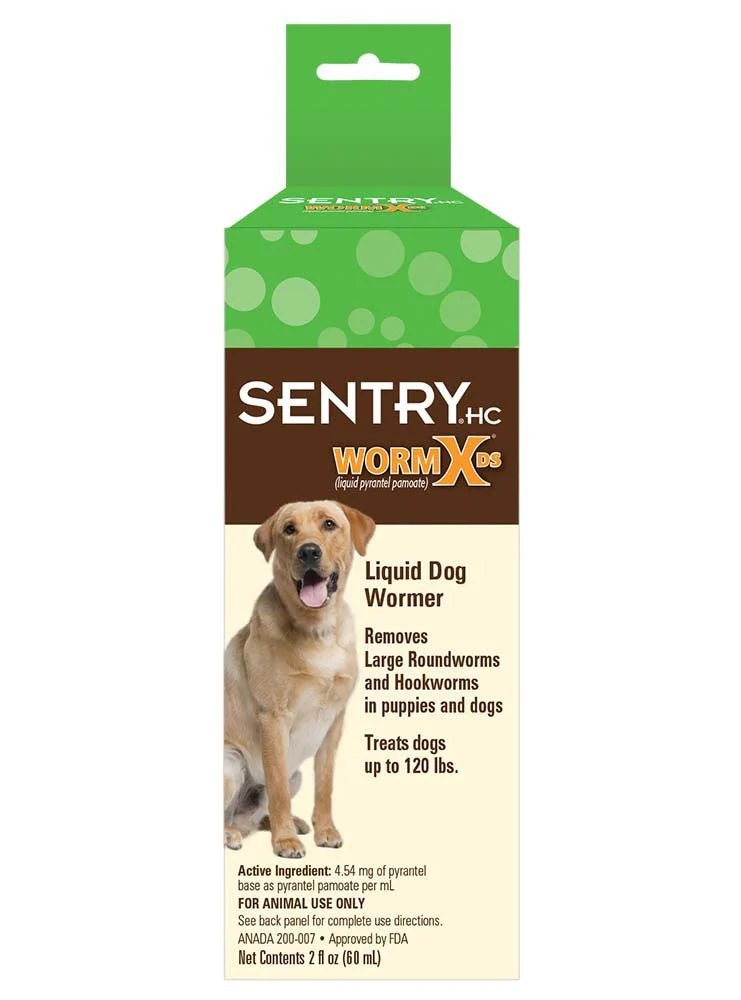 SENTRY WormX DS Liquid Wormer Dog 2 {L+