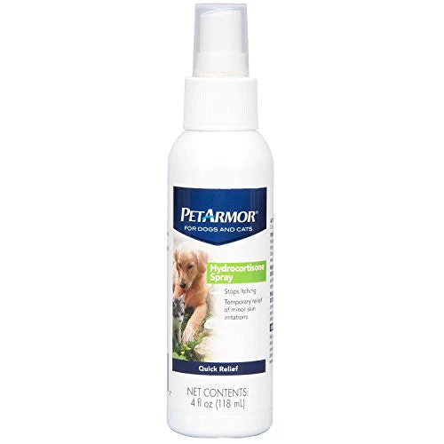 Sergeants Pet Armor Hydrocortisone Spray For Dogs and Cats 4oz {L+b}
