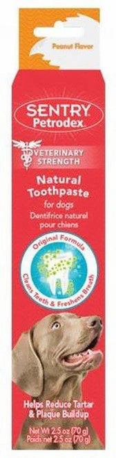 Petrodex Natural Toothpaste for Dogs Peanut Butter 2.5 oz - Image 2