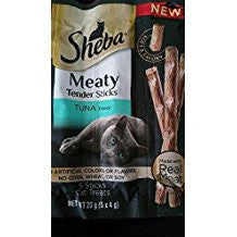 Sheba Meaty Tender Sticks Tuna 10/.07Z {L-1}798388