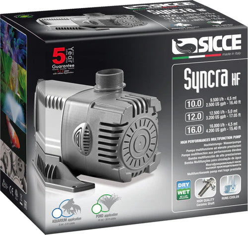 Sicce SYNCRA HF (High Flow) 16.0 Pump - 4200 GPH - Image 2