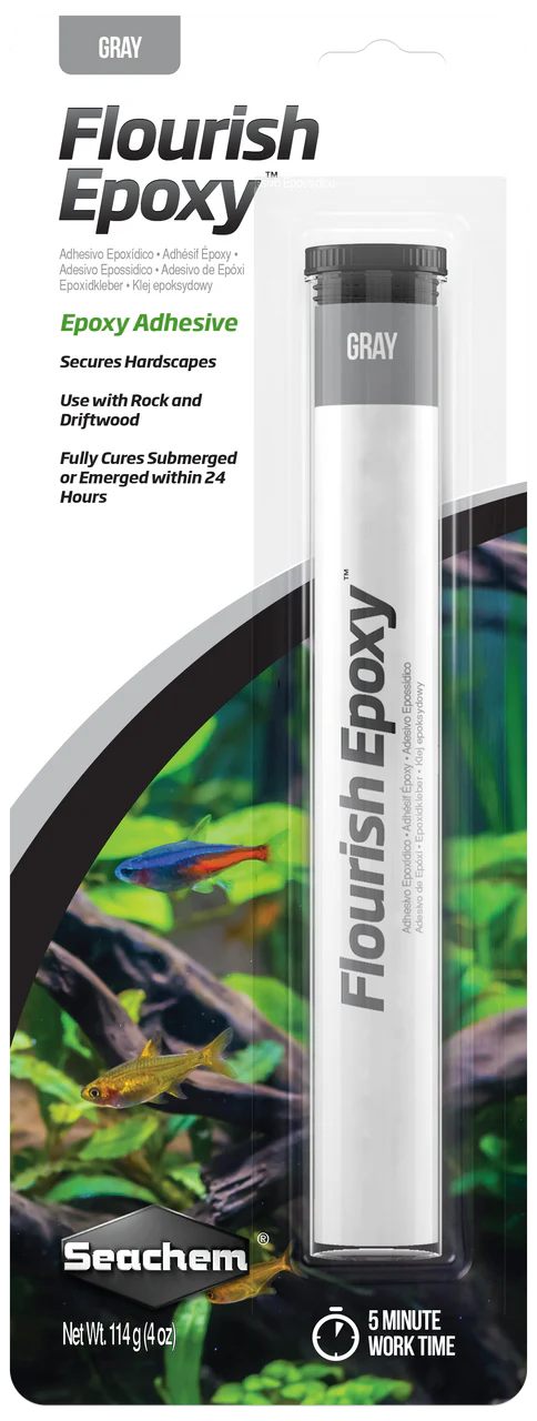 Seachem Flourish Epoxy Gray 4 Ounces