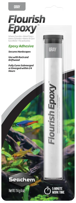 Seachem Flourish Epoxy Gray 4 Ounces - Image 2