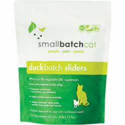 Small Batch Cat Frozen Duck Sliders 3lb {L-x  } SD-5 - Image 2