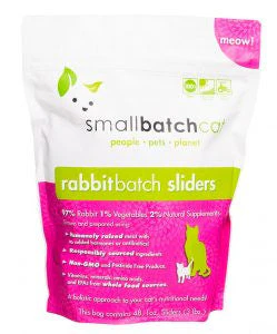Small Batch Cat Frozen Rabbit Sliders 3lb SD-5 - Image 2