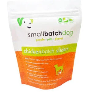 Small Batch Dog Frozen Chicken Sliders 3lb {L-x} SD-5 - Image 2