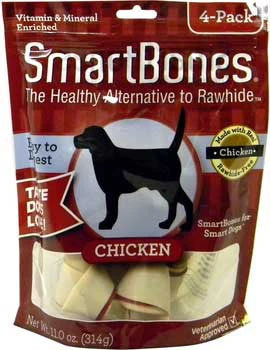 SmartBones Chicken Medium 4 Pk. {L+1} 923007