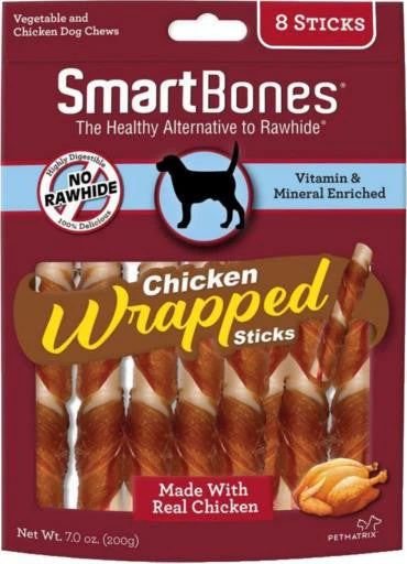SmartBones Chicken Wrap Sticks Chicken 8 Pk {L+1} 923147