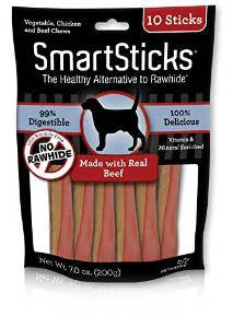 SmartBones SmartSticks Beef 10 Pk {L+1} 923076