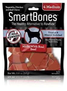 SmartBones Beef Medium 4 Pk {L+1} 923074