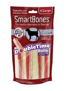 SmartBones DoubleTime Rolls Chicken Large 4 Pk {L+1} 923051 - Image 2