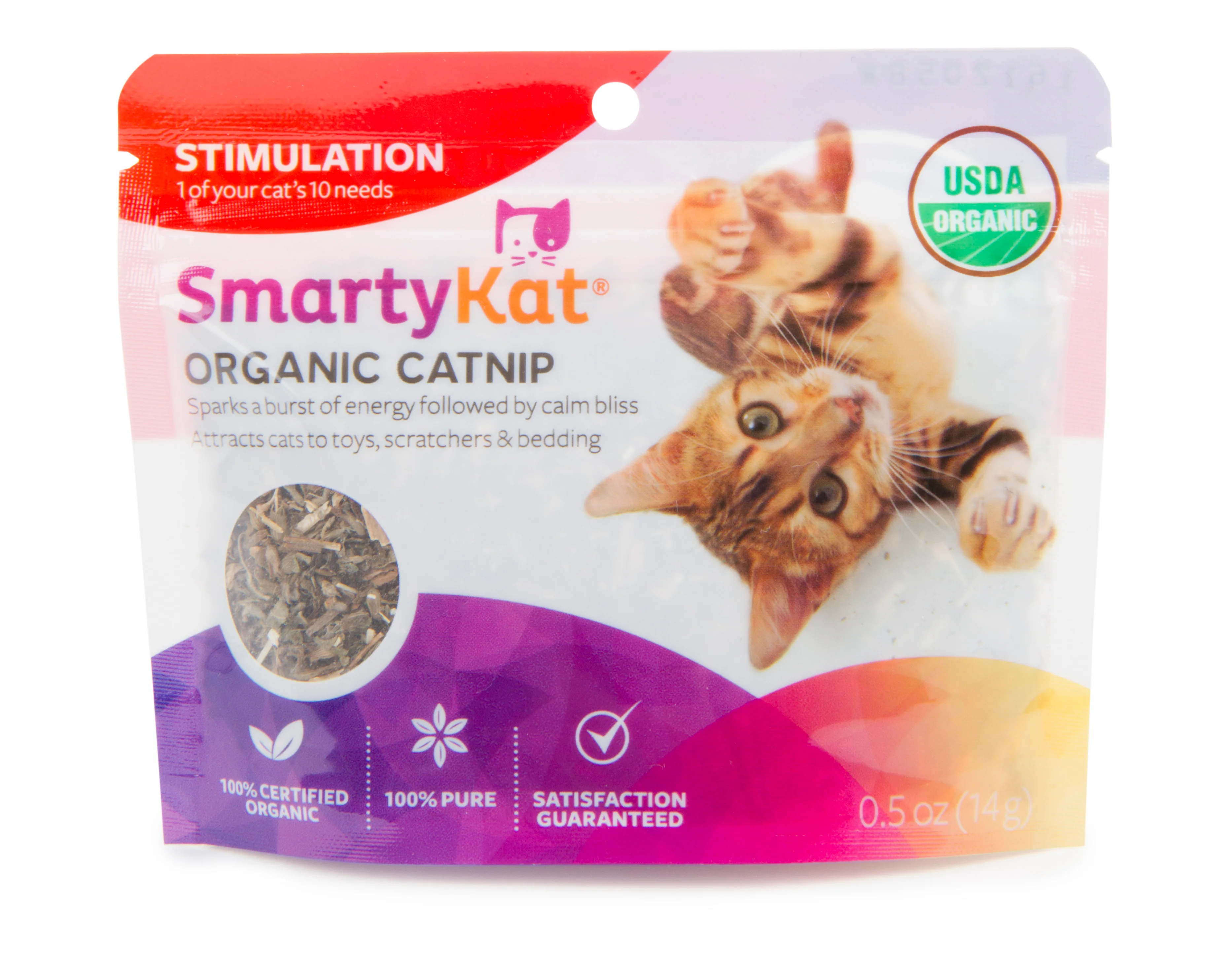 SmartyKat Silvervine & Catnip 0.5 oz